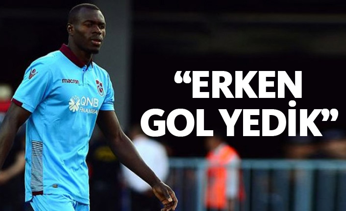 Toure: Erken gol yedik