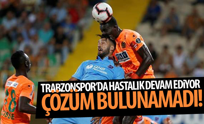 Trabzonspor'un deplasmanda gol yeme hastalığı sürüyor 
