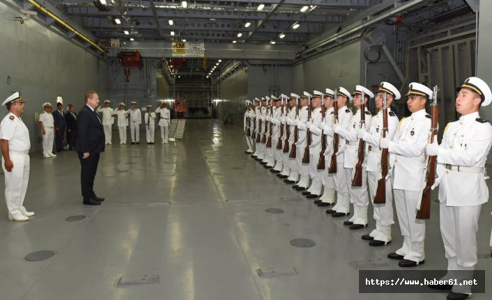 Dünyanın en büyüğü Trabzon'a demirledi