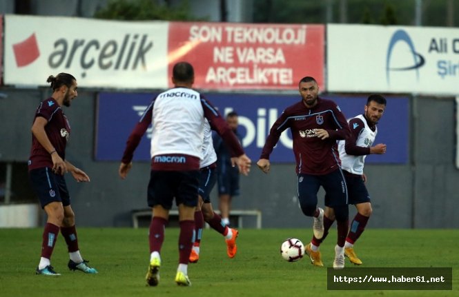 Trabzonspor Göztepe maçı hazırlıklarına başladı