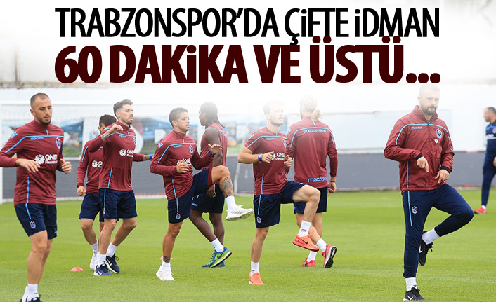 Trabzonspor Göztepe maçı hazırlıklarına devam ediyor