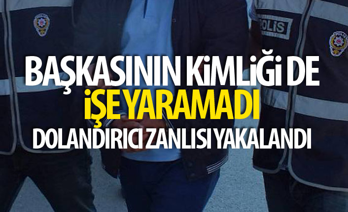 Dolandırıcı zanlısı Şalpazarı'nda yakalandı