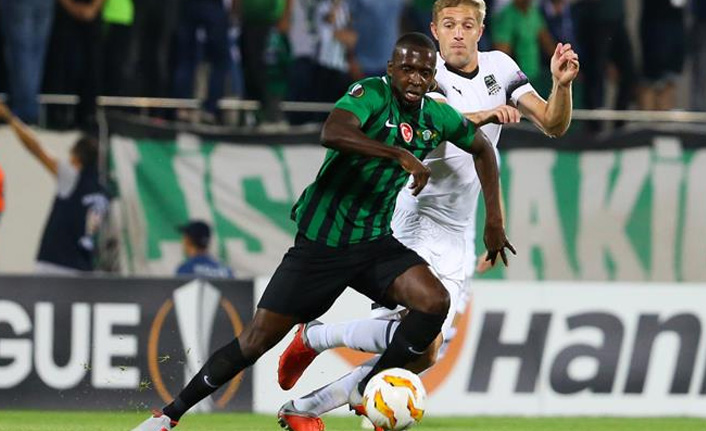 Akhisarspor Avrupa'daki ilk maçında yenildi