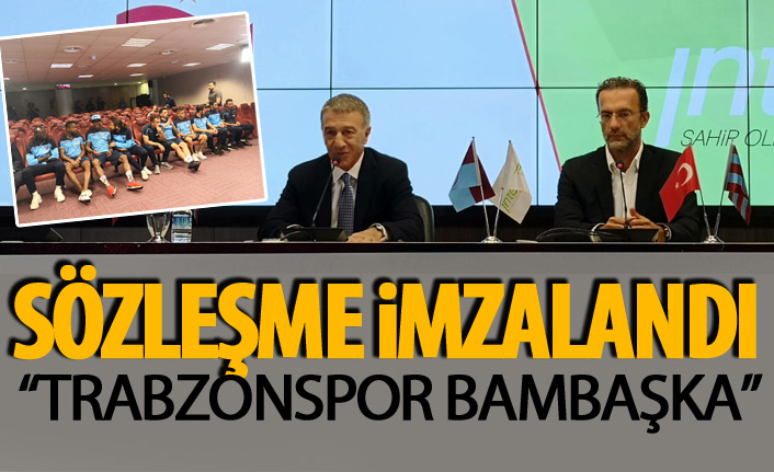 Trabzonspor, yeni sponsoru  Intercity ile sözleşme imzalıyor!