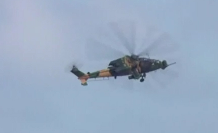 ATAK helikopterinin gösterisi hayran bıraktı