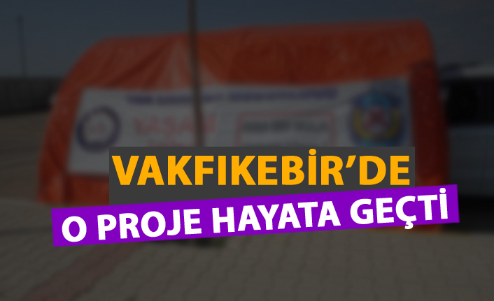 Vakfıkebir'de o proje hayata geçti