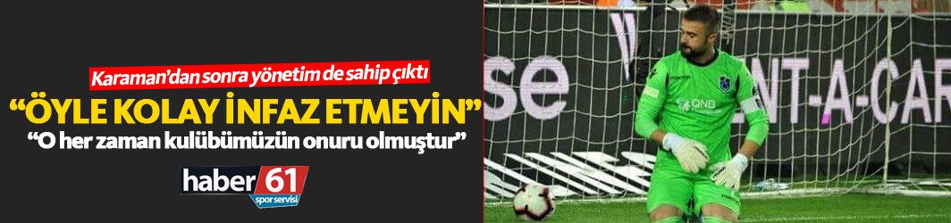 Hacısalihoğlu: Onur'u hemen infaz etmeyin
