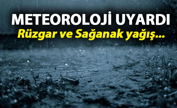 Doğu Karadeniz'de sağanak ve rüzgar uyarısı