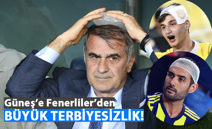 Güneş'e Fenerliler'den büyük terbiyesizlik
