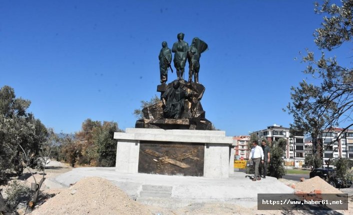 Edremit uçağı anıtlaşıyor!