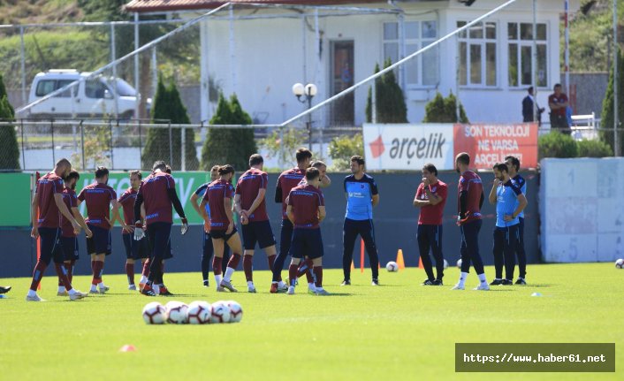 Trabzonspor’da Kasımpaşa maçı hazırlıkları sürüyor. 25 Eylül 2018
