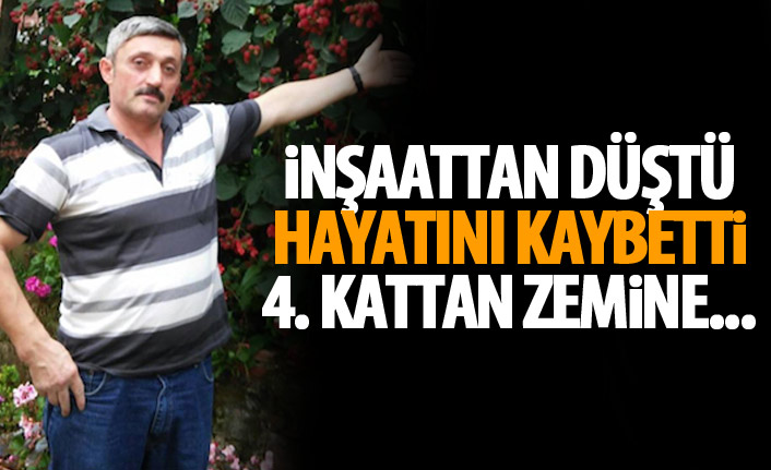 Vakfıkebir'de şok olay! Dördüncü kattan betona çakıldı!