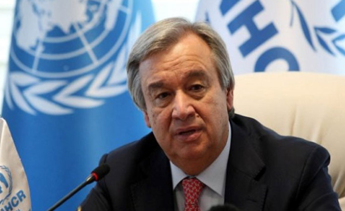 Guteres: ''Suriye'de, Yemen'de ve başka yerlerde savaşlara son veremeyişimize öfke yağıyor.''