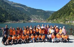 Çemişgezekli öğrenciler, Karadeniz'i gezdi