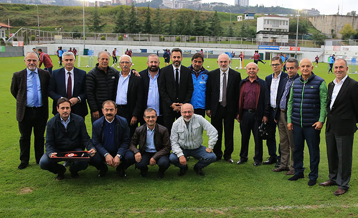Trabzonspor'a moral ziyareti
