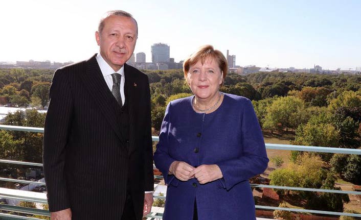 Erdoğan ve Merkel Kahvaltıda buluştu