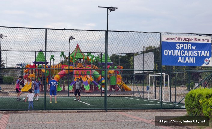 14 mahalleye 14 çocuk parkı