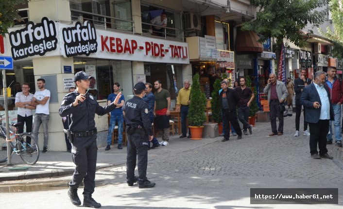 Orduevi yakınlarında şüpheli paket paniği 