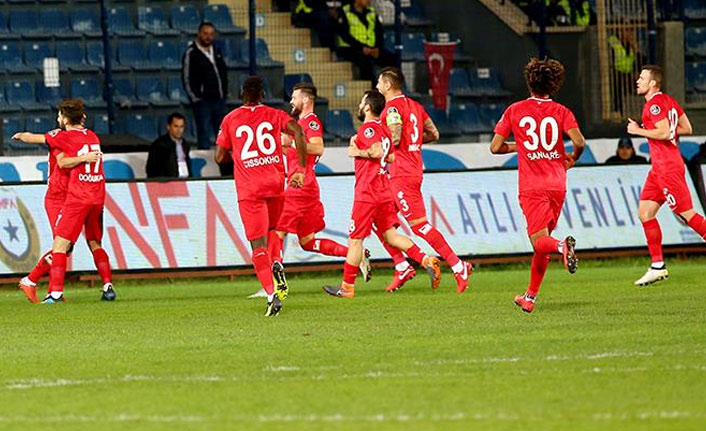 Antalyaspor deplasmanda kazandı