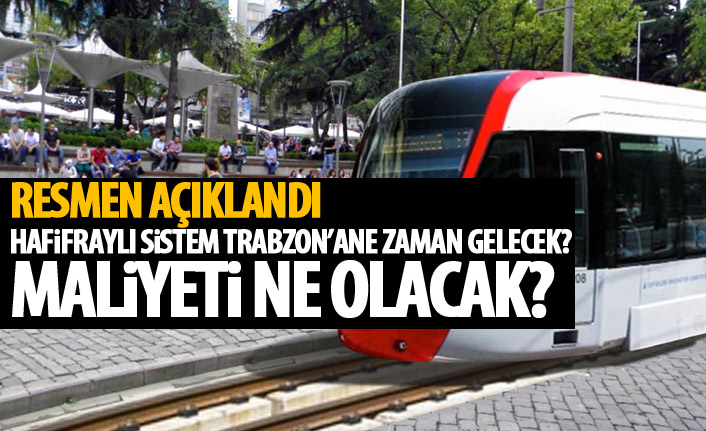 Trabzon’da Hafif Raylı Sistem Projesi Tamamlandı: İlk Etap Bakanlığa Sunuldu