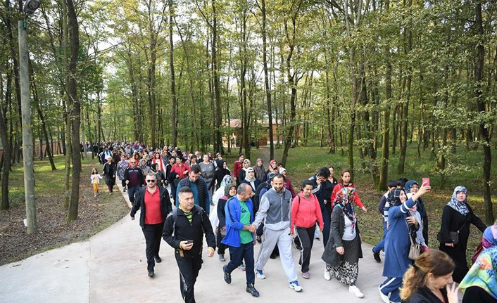 Sağlık için yüyüdüler