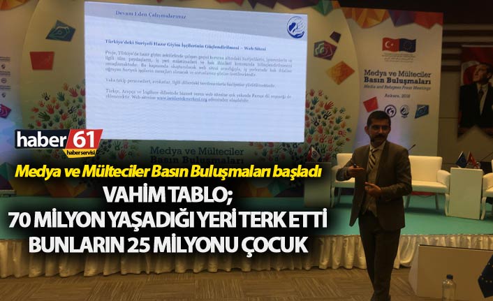Medya ve Mülteciler Basın Buluşmaları başladı