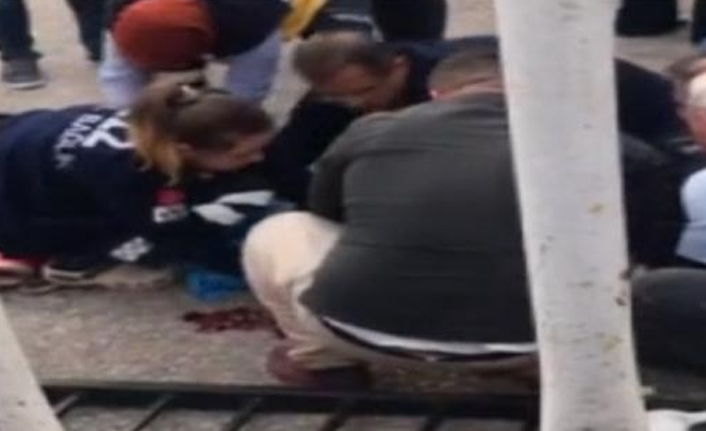 Okul bahçesinde korkunç olay