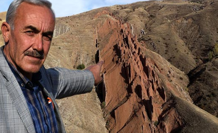 Ejderha kayalıkları dikkat çekiyor