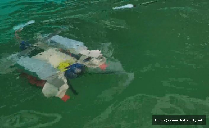 Sualtı Drone'u ile Trabzon'a birincilik getirdiler