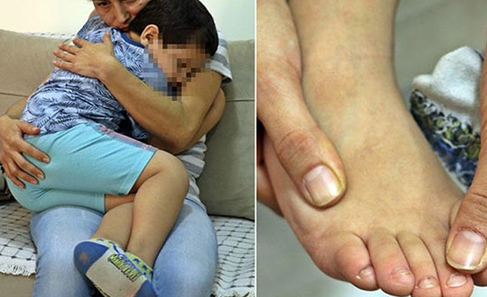 5 yaşındaki çocuğu tekme tokat dövdüler!