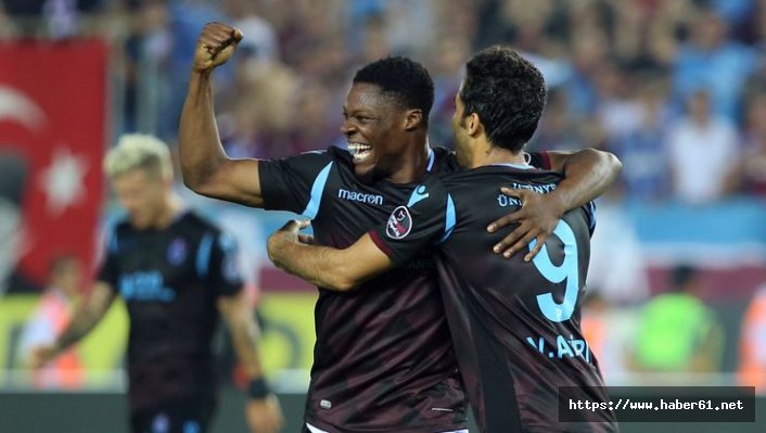 Trabzonspor'un yeni forveti Burak ve Rodallega'ya takıldı