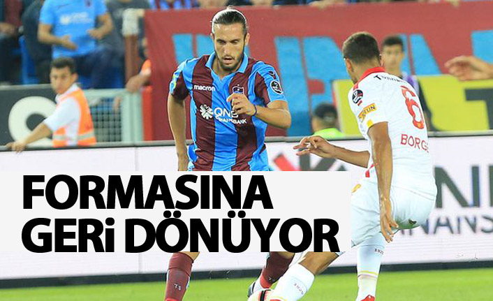 Trabzonspor'un yıldızı formasına geri dönüyor