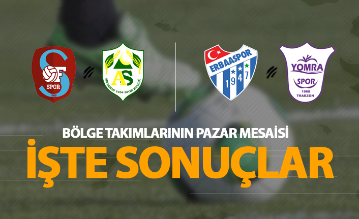 TFF 3. Lig'de Bölge takımlarının Pazar mesaisi! İşte sonuçlar...