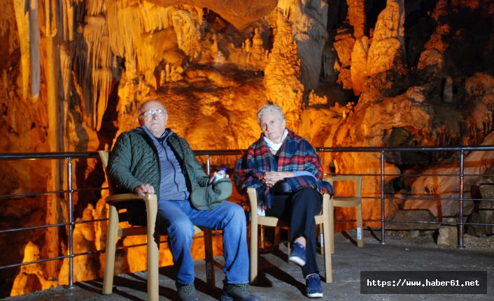 KOAH ve astım hastaları bu mağaraya akın ediyor