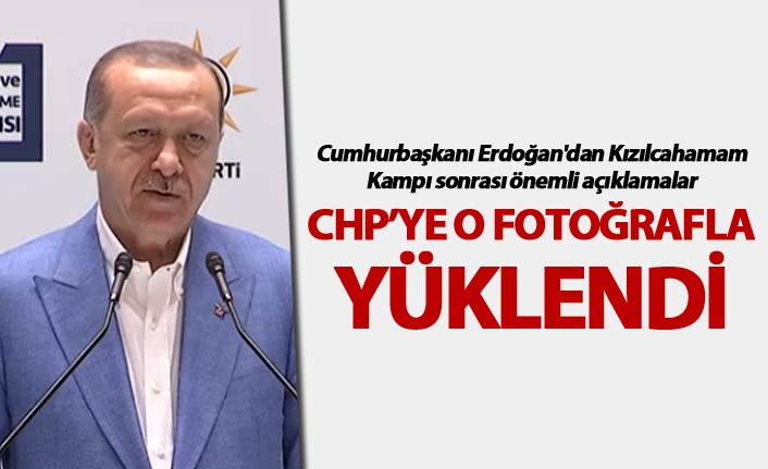 Cumhurbaşkanı Erdoğan CHP'ye yüklendi