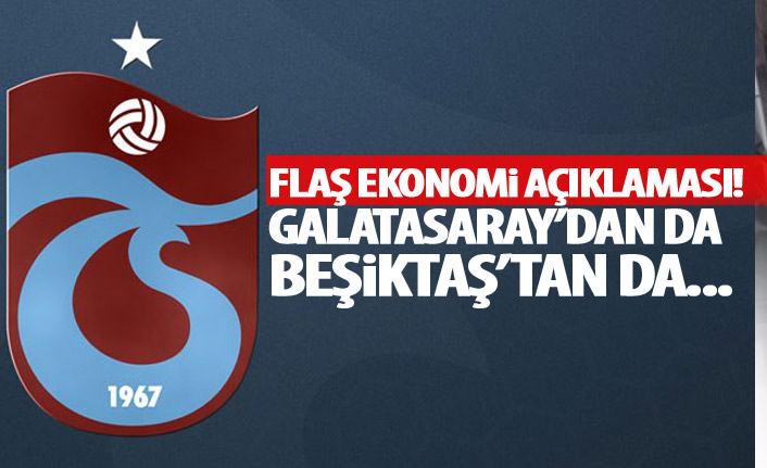 Ağaoğlu'ndan ekonomi açıklaması "Galatasaray ve Beşiktaş'tan..."