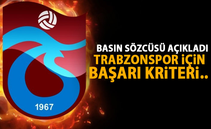 Kafkas "Trabzonspor için başarı zirvedir"