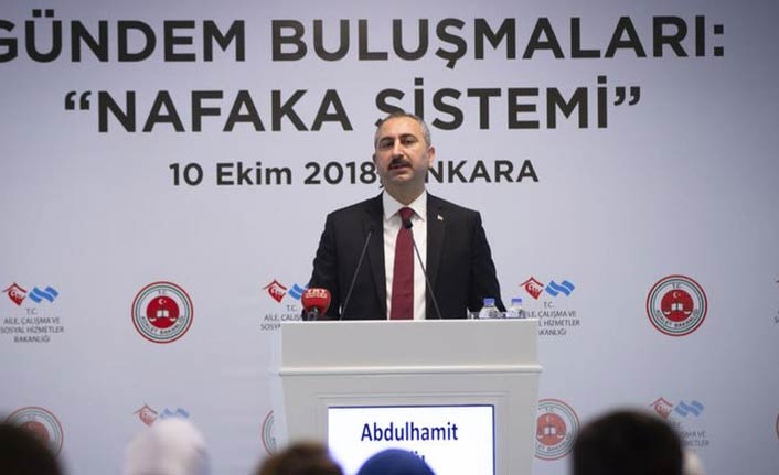 Adalet Bakanı'ndan 'Nafaka' açıklaması!