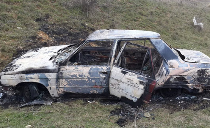 Küle dönen otomobil hakkında detaylar ortaya çıktı