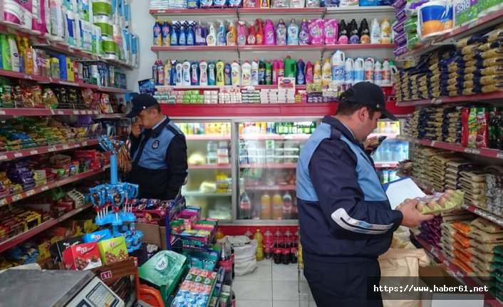 Maçka'da Zabıta fiyat denetlemesi