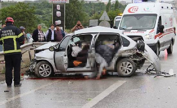 Karşı yola geçmek isterken ölüm saçtı
