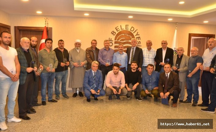 Of'taki fırıncılardan örnek davranış