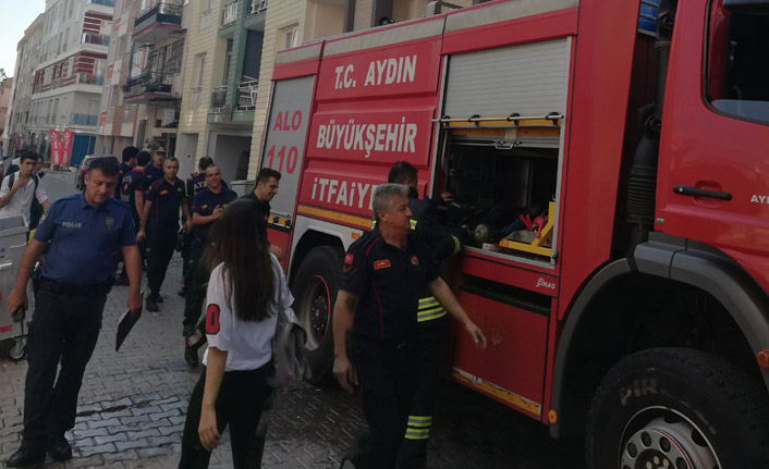 Bodrum yangını korkuttu