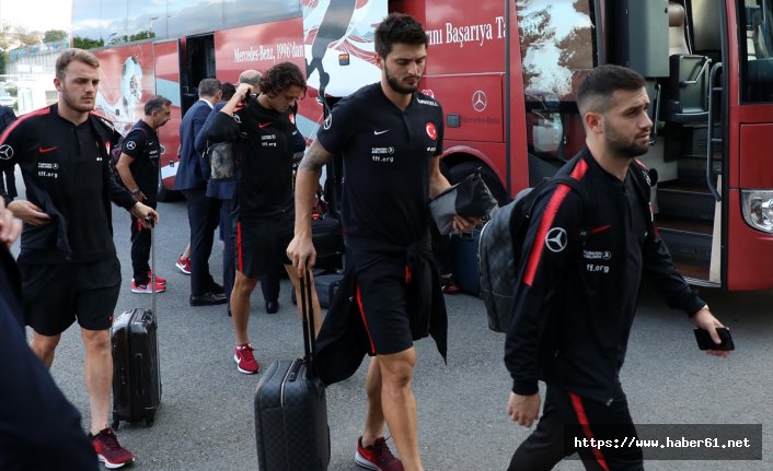 A Milli takım Rusya'ya gitti