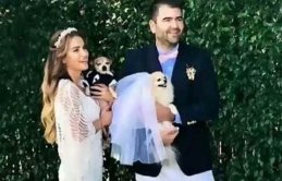 Ceyda Ateş ile Buğra Toplusoy evlendi