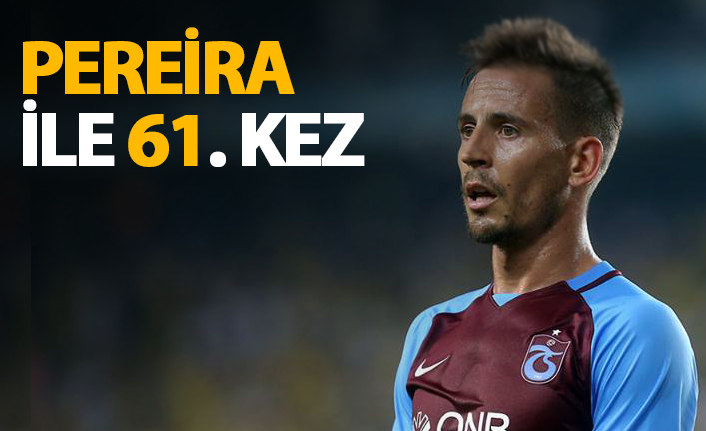 Joao Pereira ile 61. kez