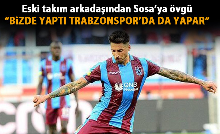 Sosa Trabzonspor'u şampiyon yapar