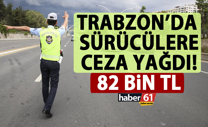 Trabzon’da sürücülere Güvenlik denetimi. 14 Ekim 2018