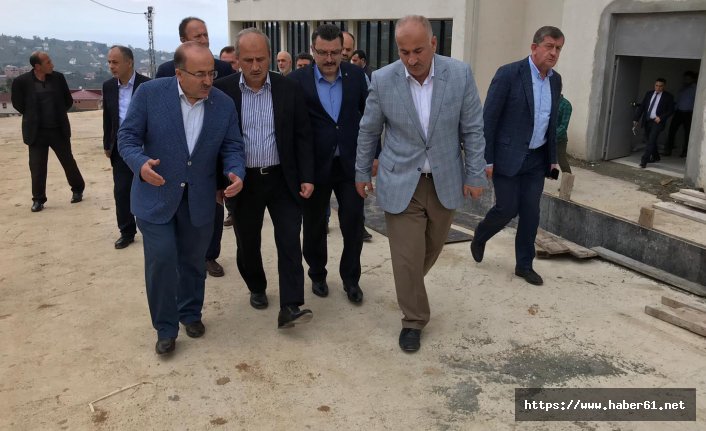 Ulaştırma ve Altyapı Bakanı Turan Trabzon'da