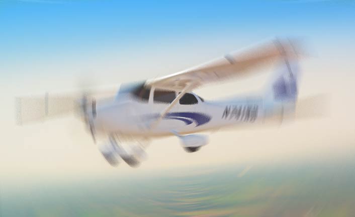 Uçak kalabalığın üzerine düştü